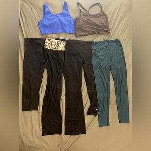 Leggings and crop tops bundle- Offline by Aerie, PINK, Joy Lab, Victorias Sport